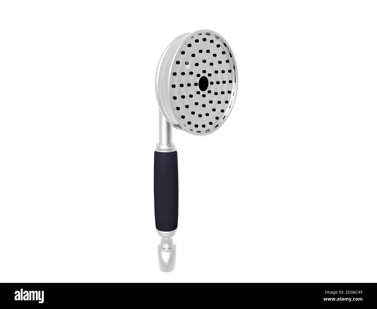 Hand shower with hose connection Stock Photo Alamy
