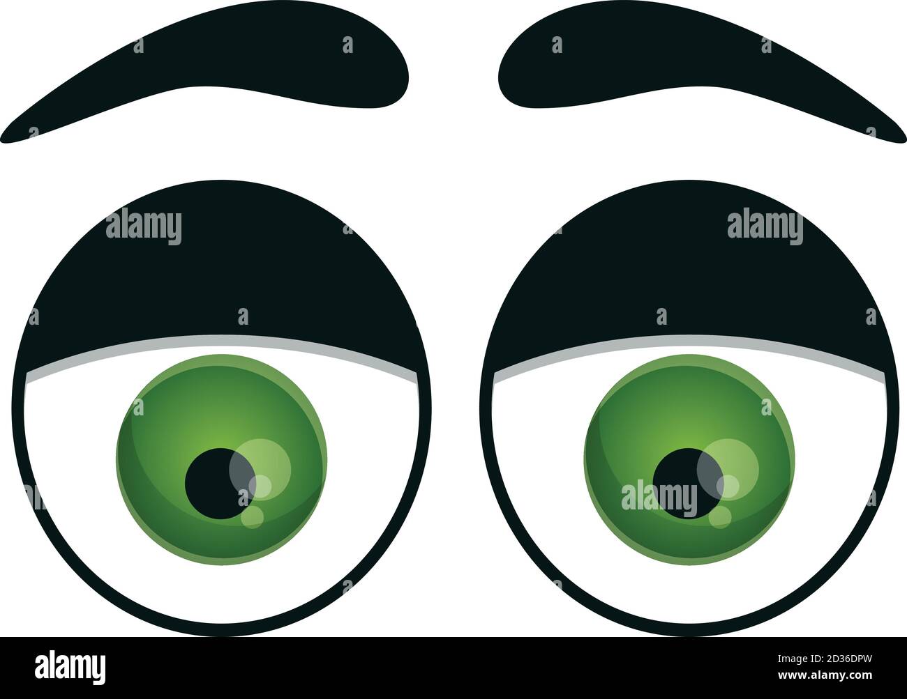 Tired Eyes Icon Cartoon Of Tired Eyes Vector Icon For Web Design Isolated On White Background Stock Vector Image Art Alamy