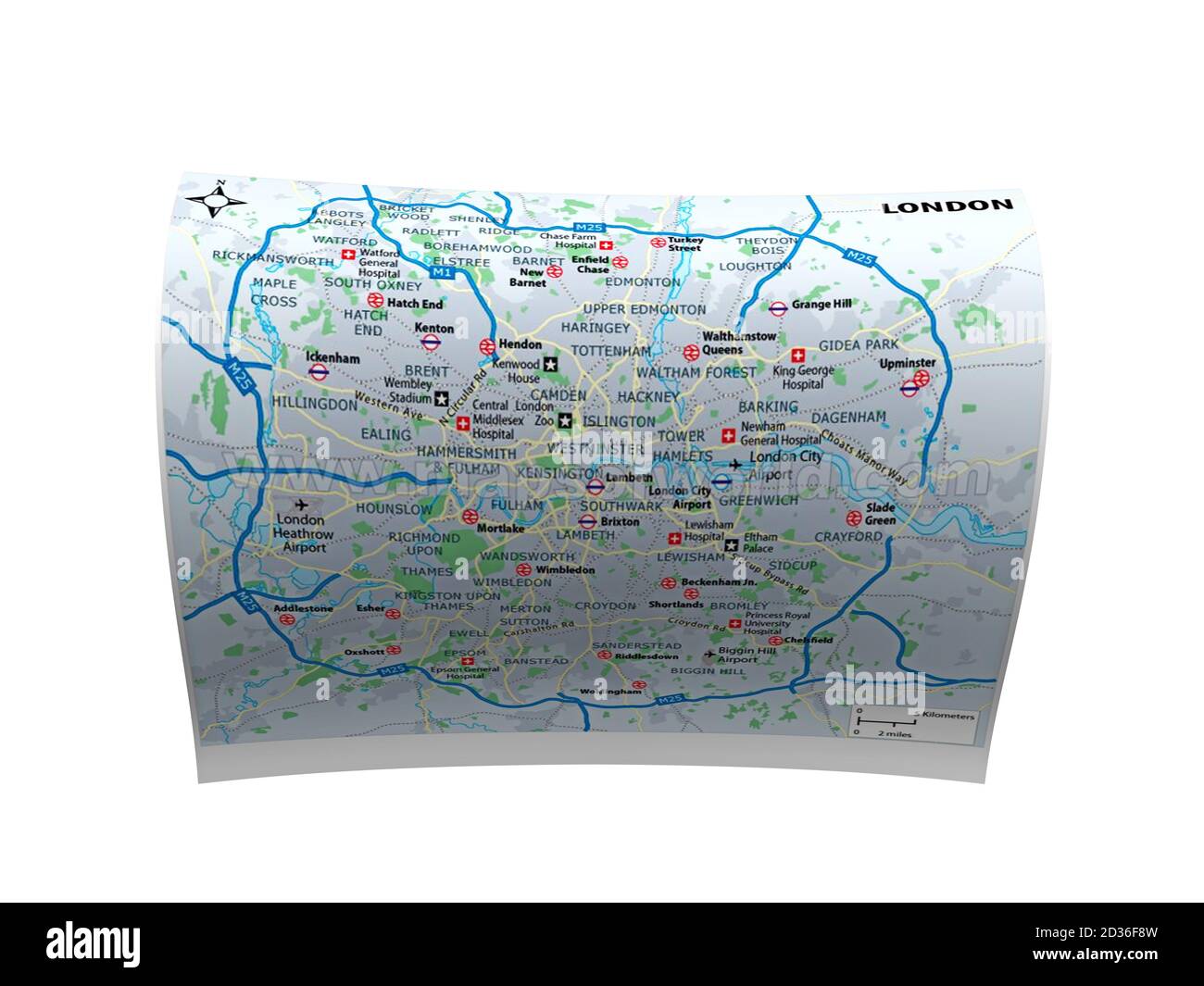 Network map of London Underground Stock Photo Alamy