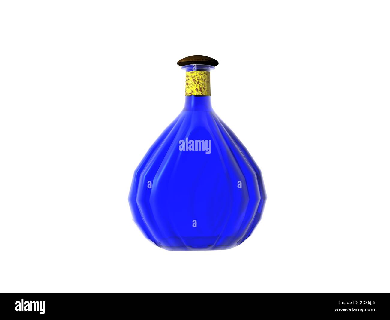 blue bottle for perfume Stock Photo Alamy