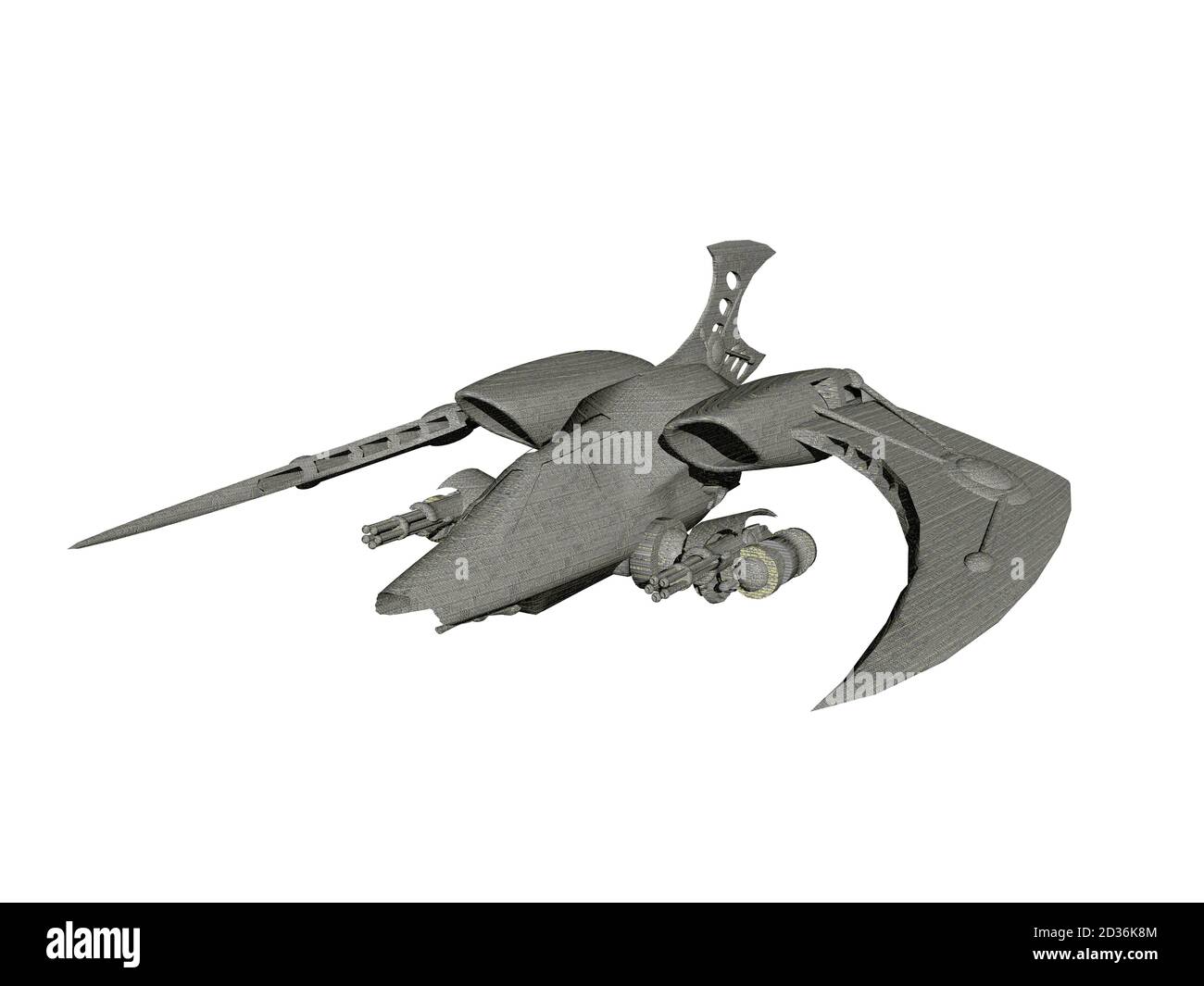 futuristic spaceships fly in space Stock Photo Alamy