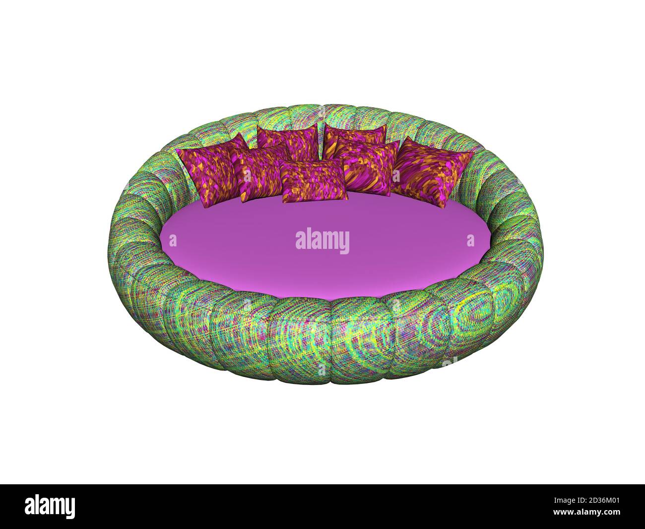 Round bed hires stock photography and images Alamy
