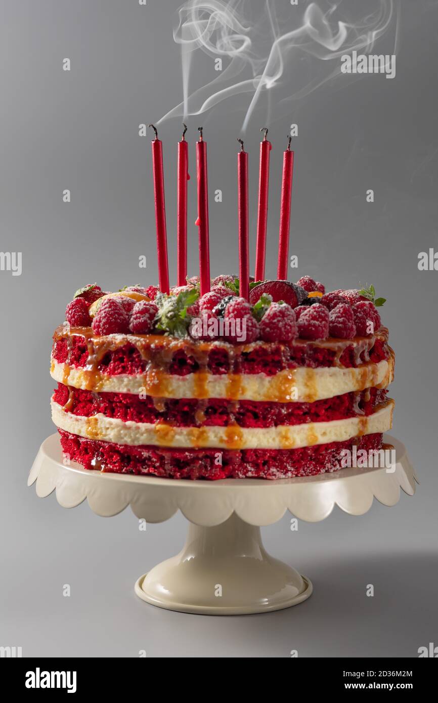 Colorful Birthday Cake With Candles And Balloons Background, Happy Birthday  In Pictures, Birthday, Birthday Background Background Image And Wallpaper  for Free Download