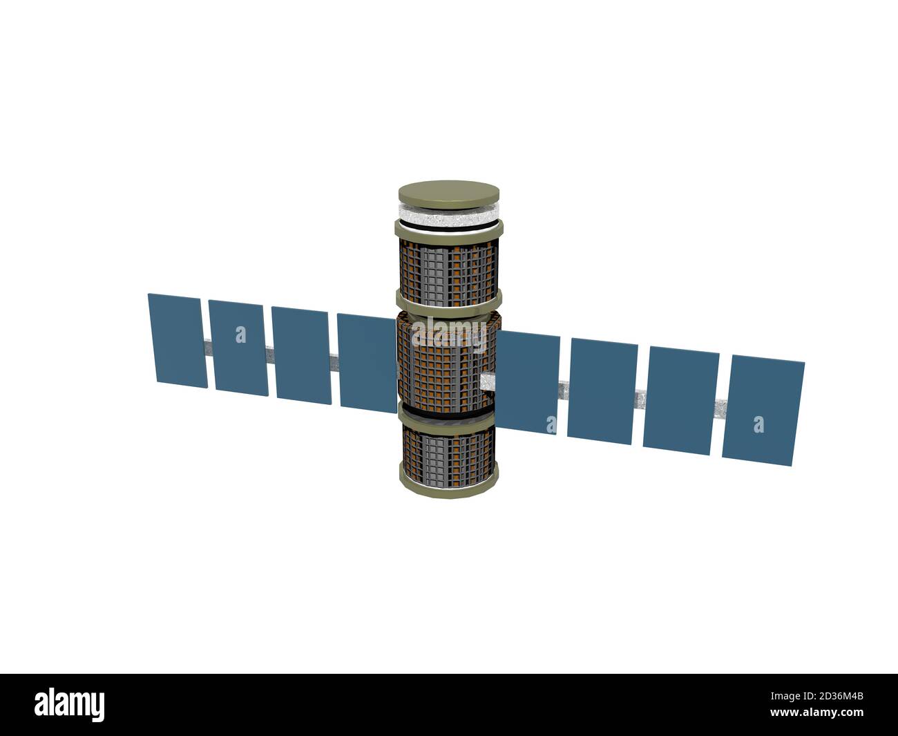 Satelite in the Space Stock Photo
