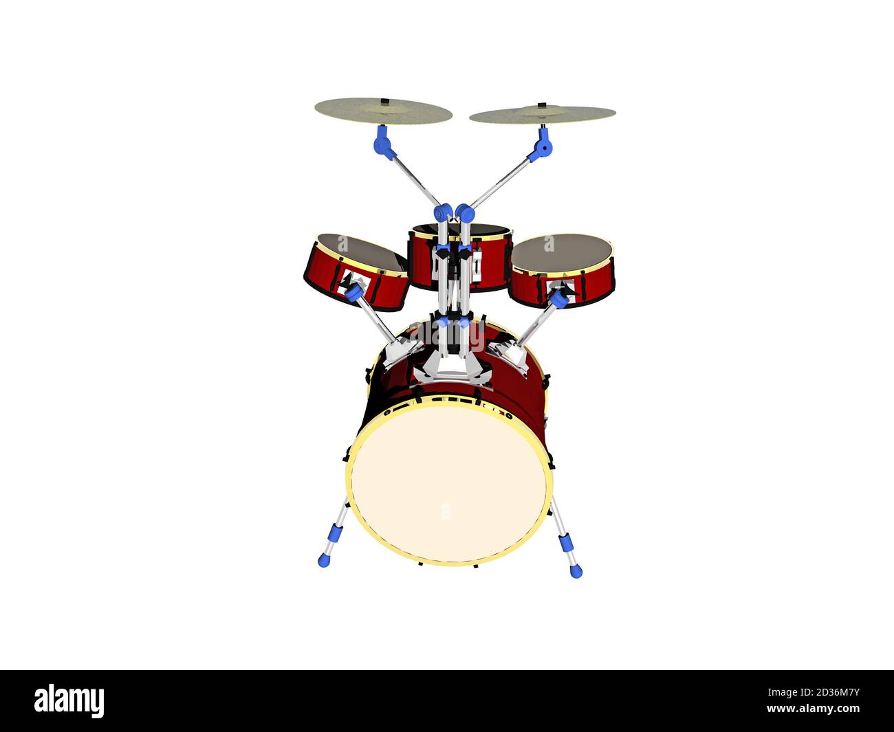 Drums with cymbals and drums Stock Photo Alamy
