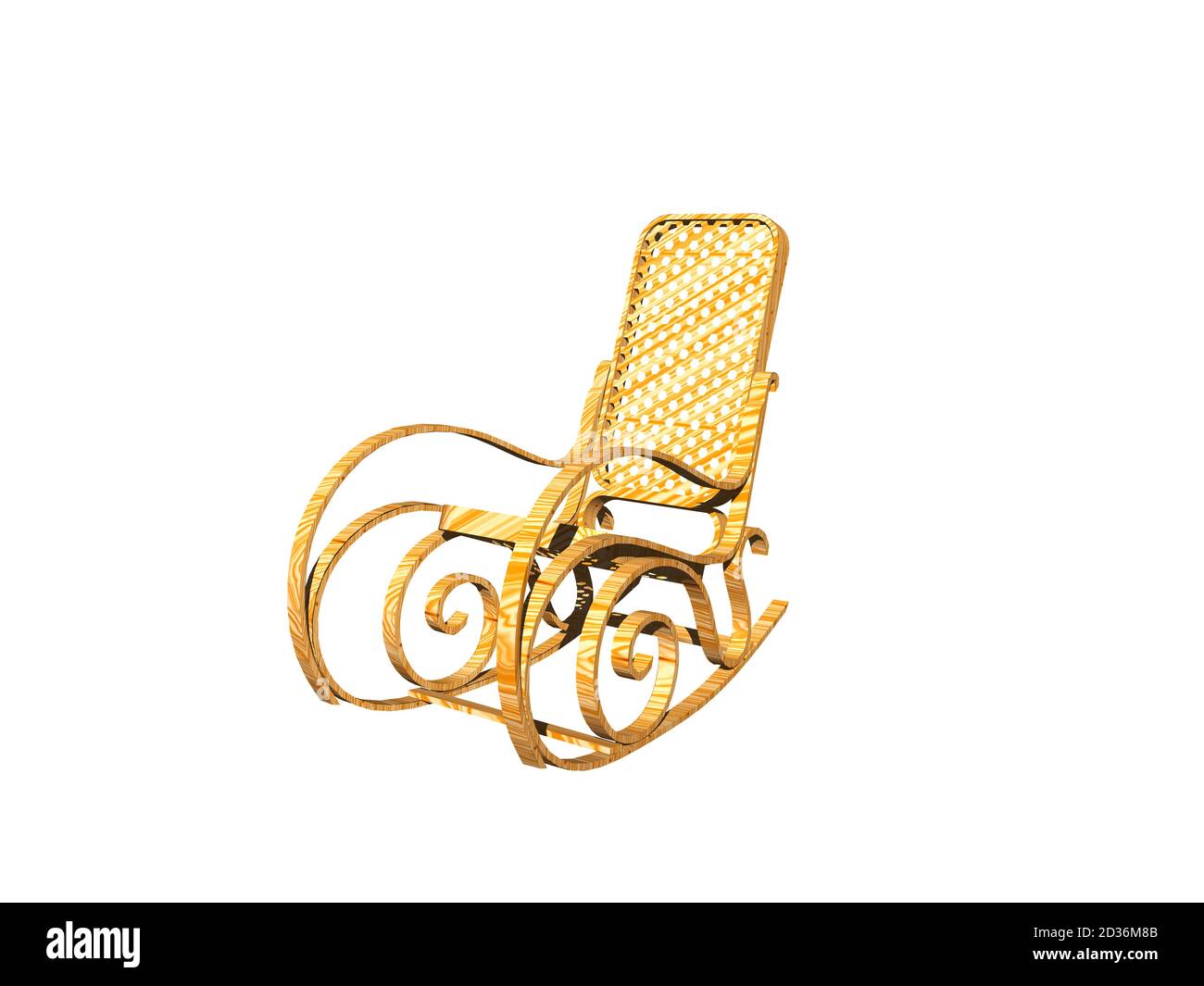 old grandpa rocking chair Stock Photo - Alamy