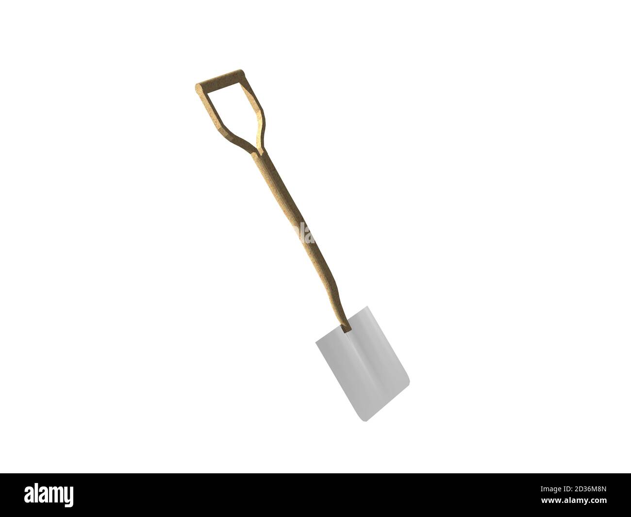 Spade with a wooden handle for gardening Stock Photo Alamy