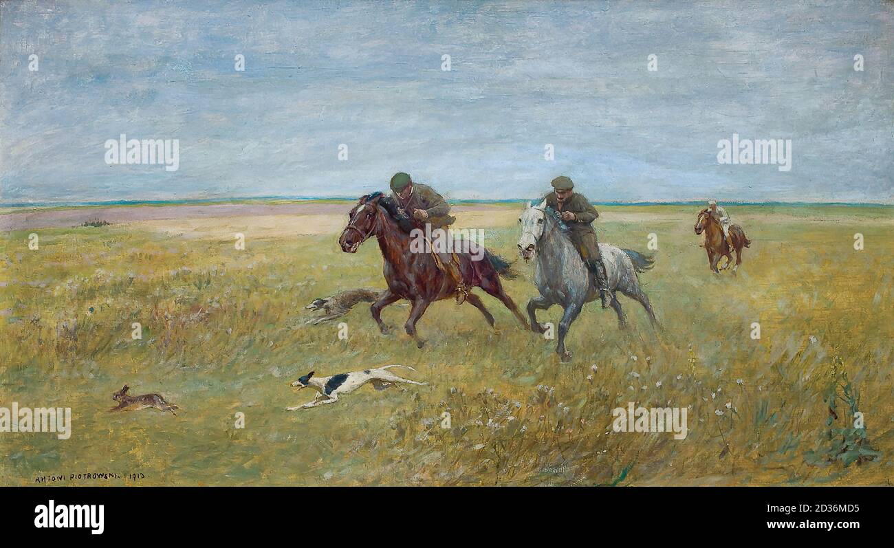 Hunting hares hi-res stock photography and images - Alamy