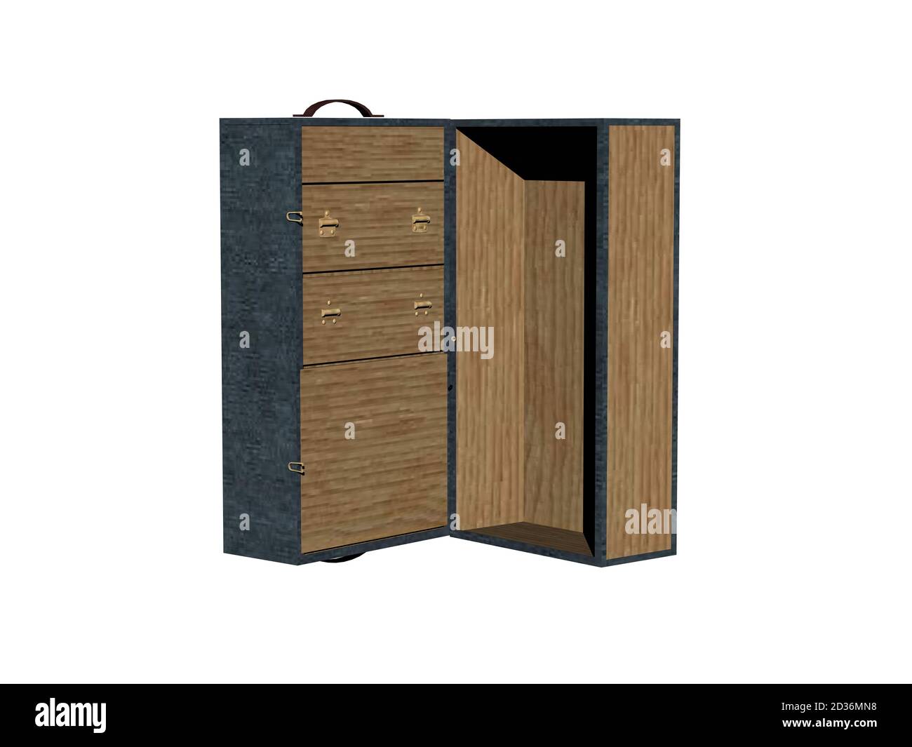 large suitcase for overseas travel Stock Photo Alamy