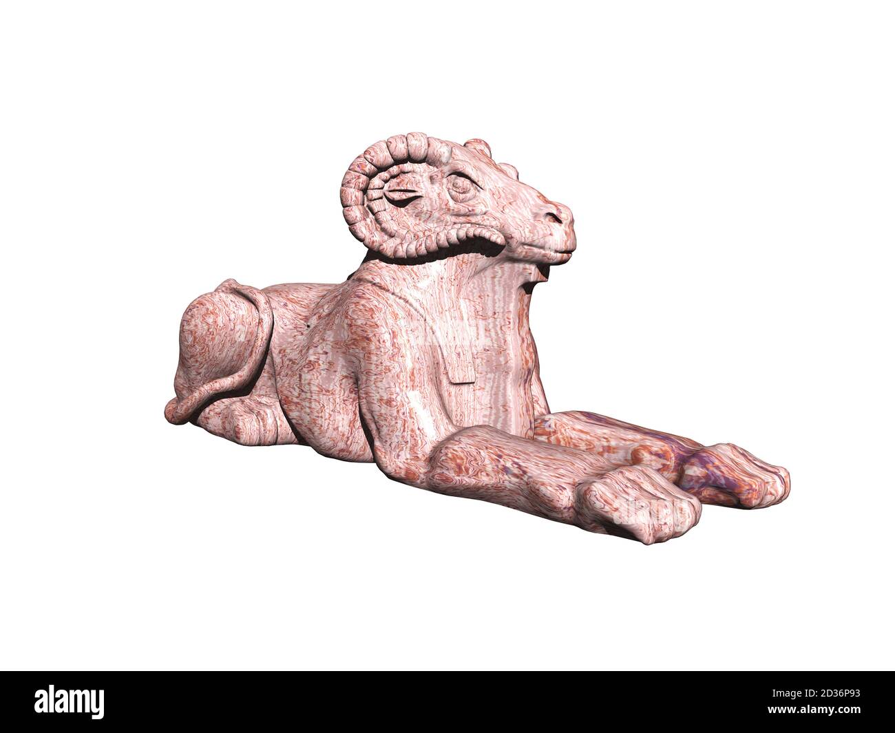 stone sphinx in the desert Stock Photo - Alamy