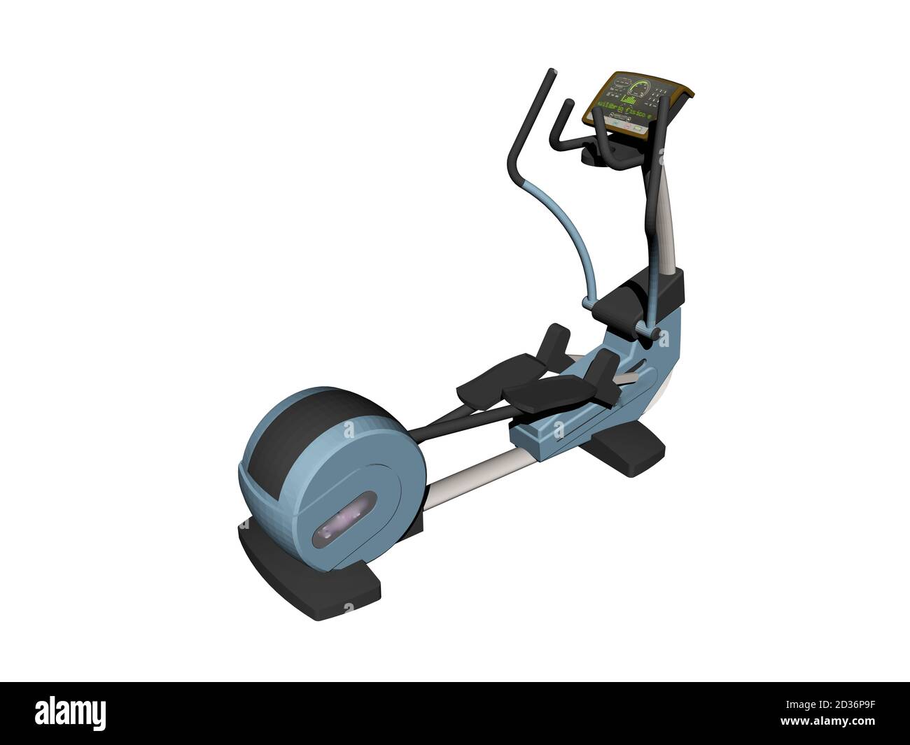 Exercise bike in the gym for exercise Stock Photo