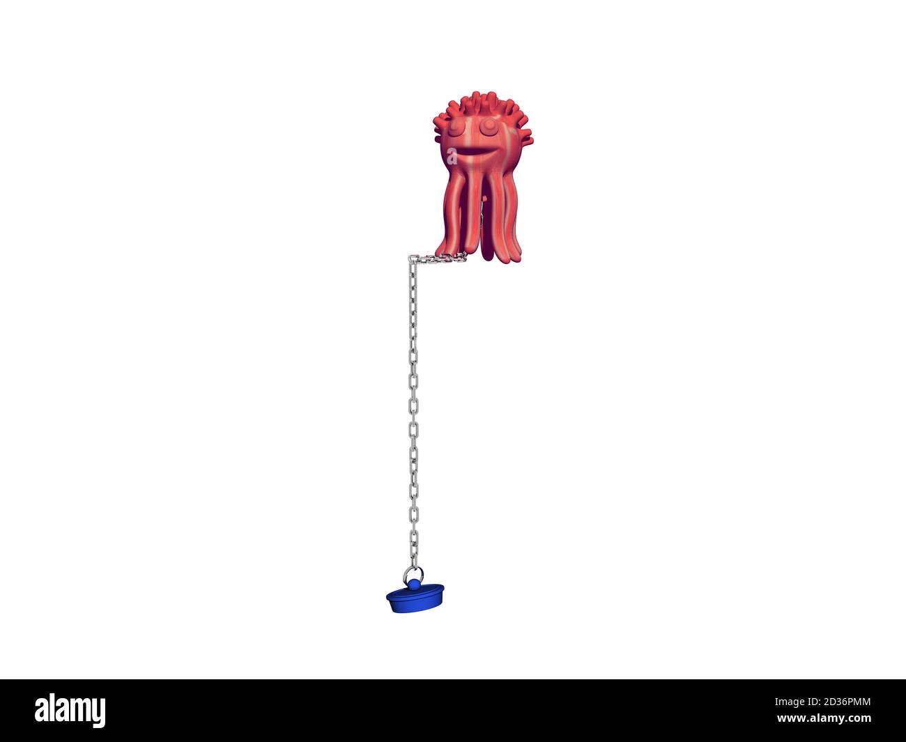 colorful rubber bathtub plugs Stock Photo Alamy