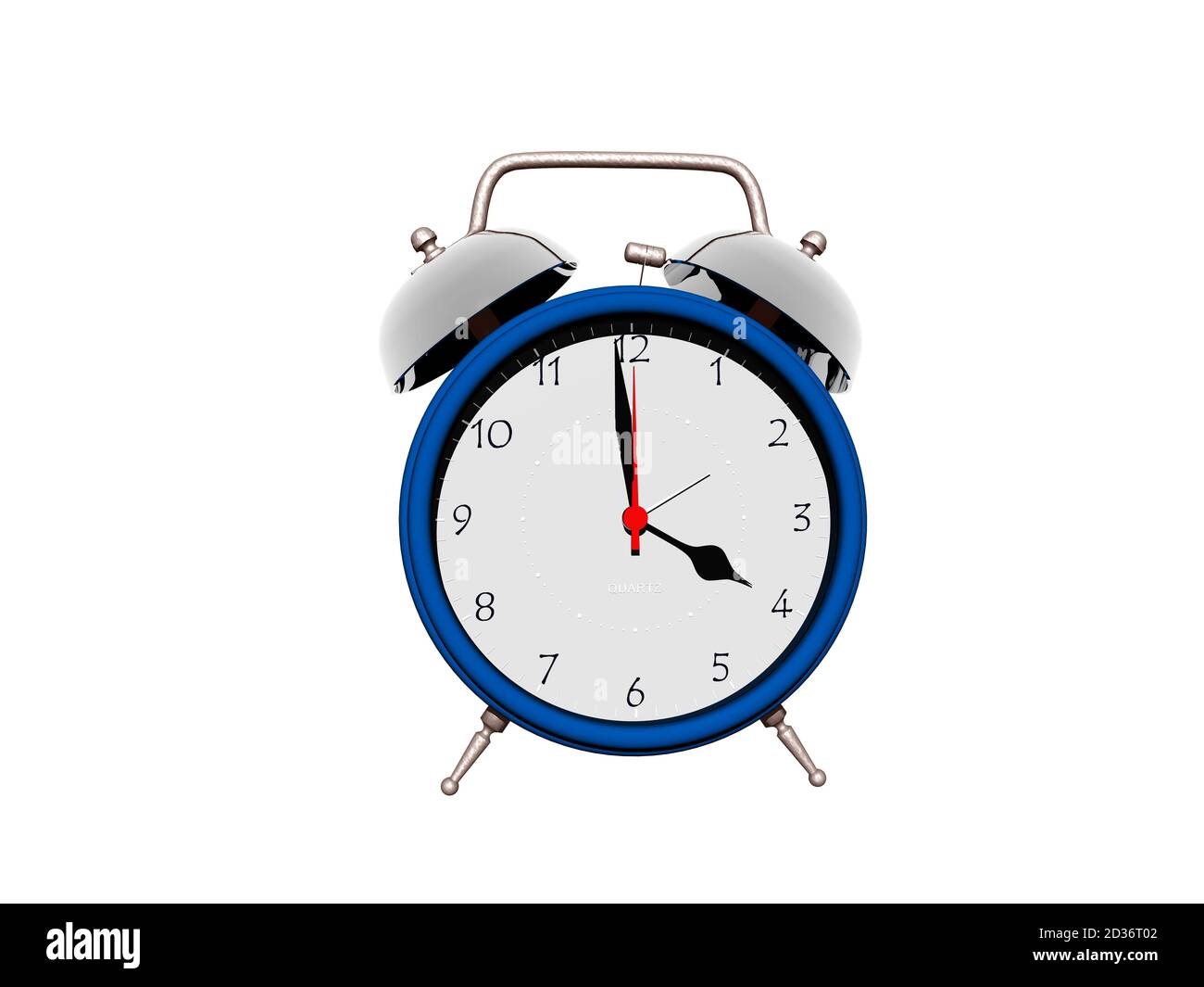 antique alarm clock with metal bells Stock Photo Alamy