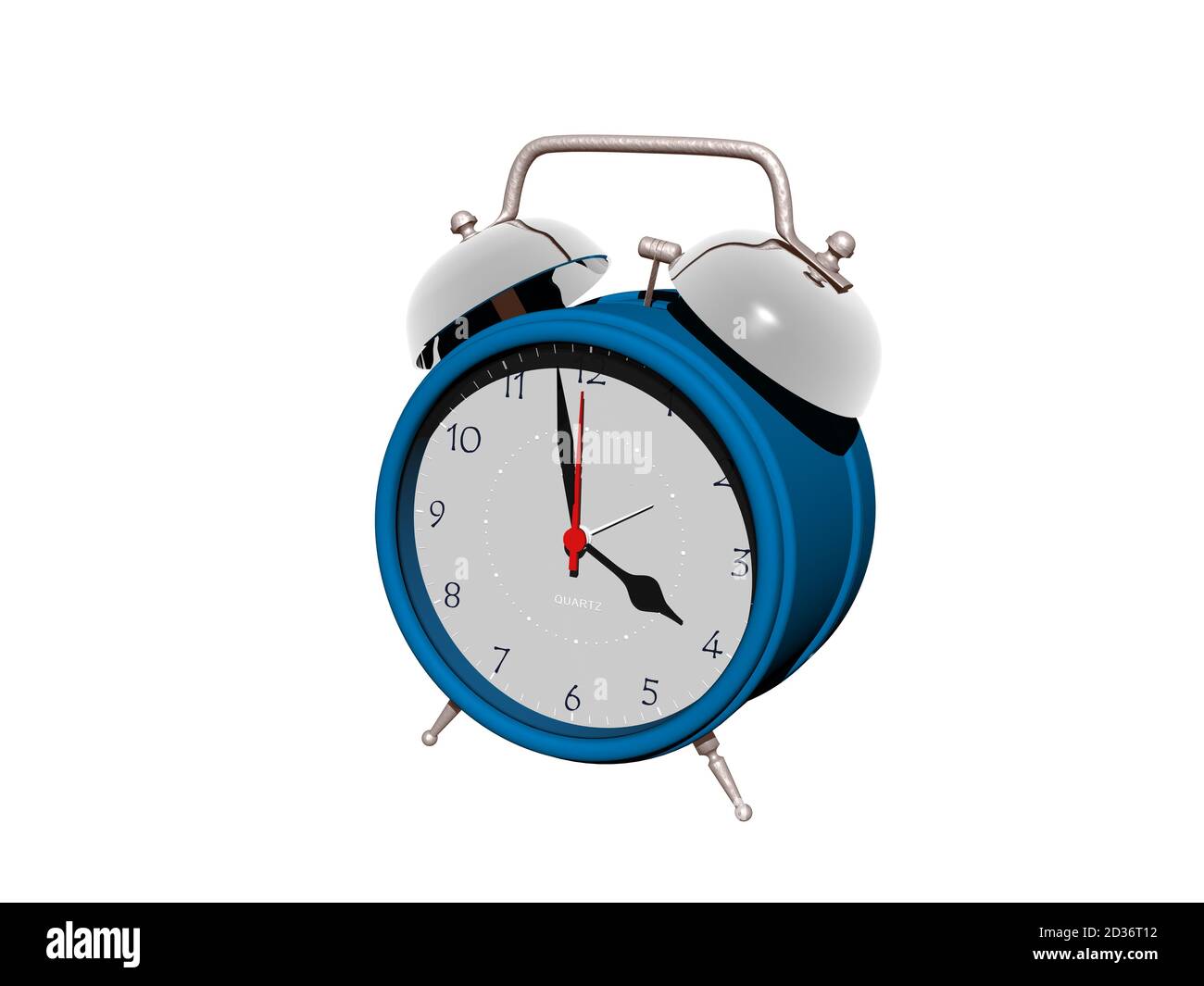 antique alarm clock with metal bells Stock Photo Alamy