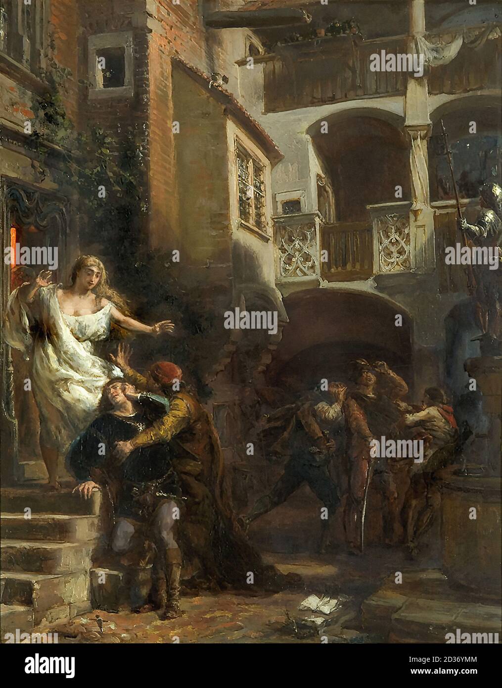 Matejko Jan Night Adventures of the King Jan Olbracht Polish School