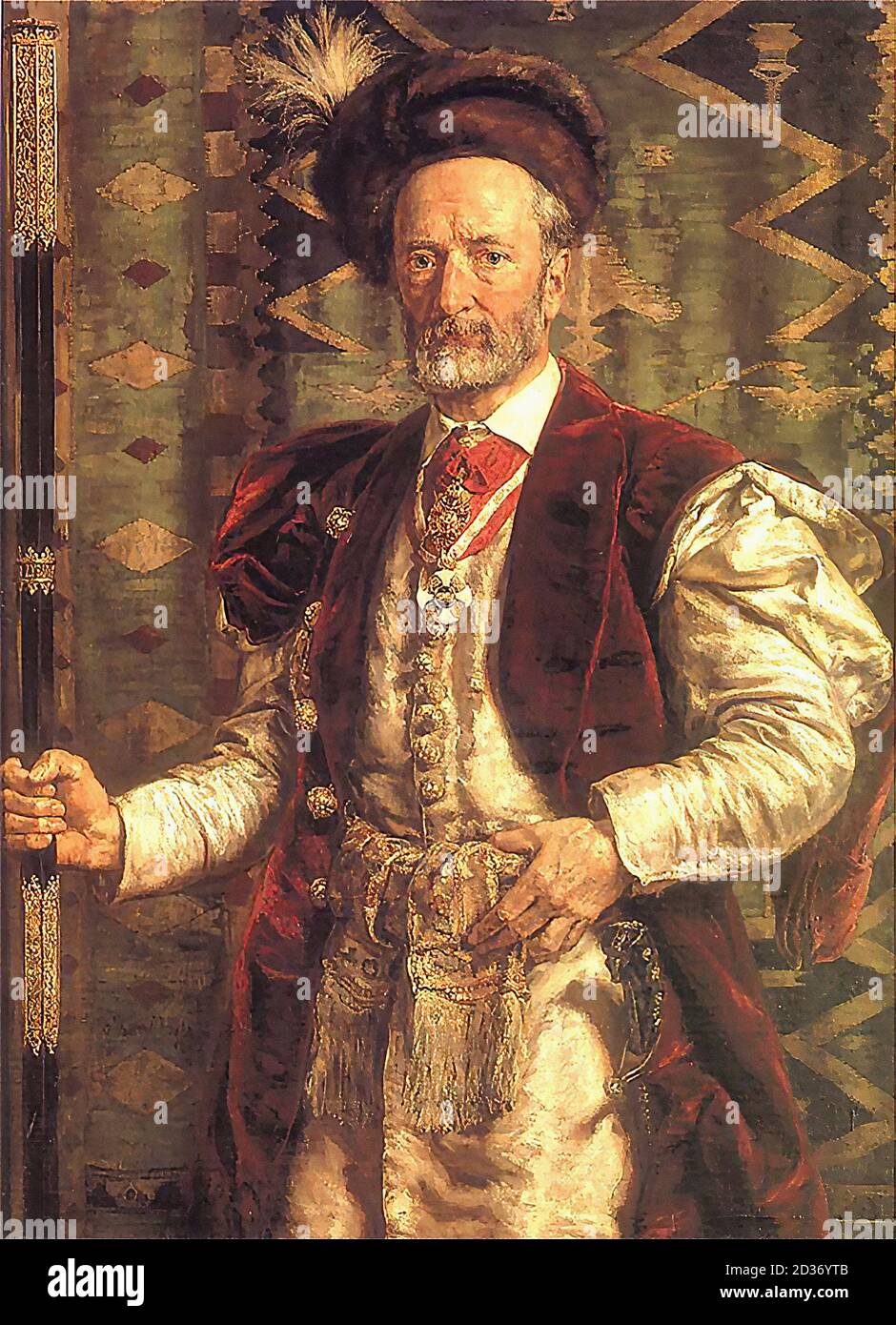 Matejko Jan Portret Mikolaja Zyblikiewicza Polish School Stock