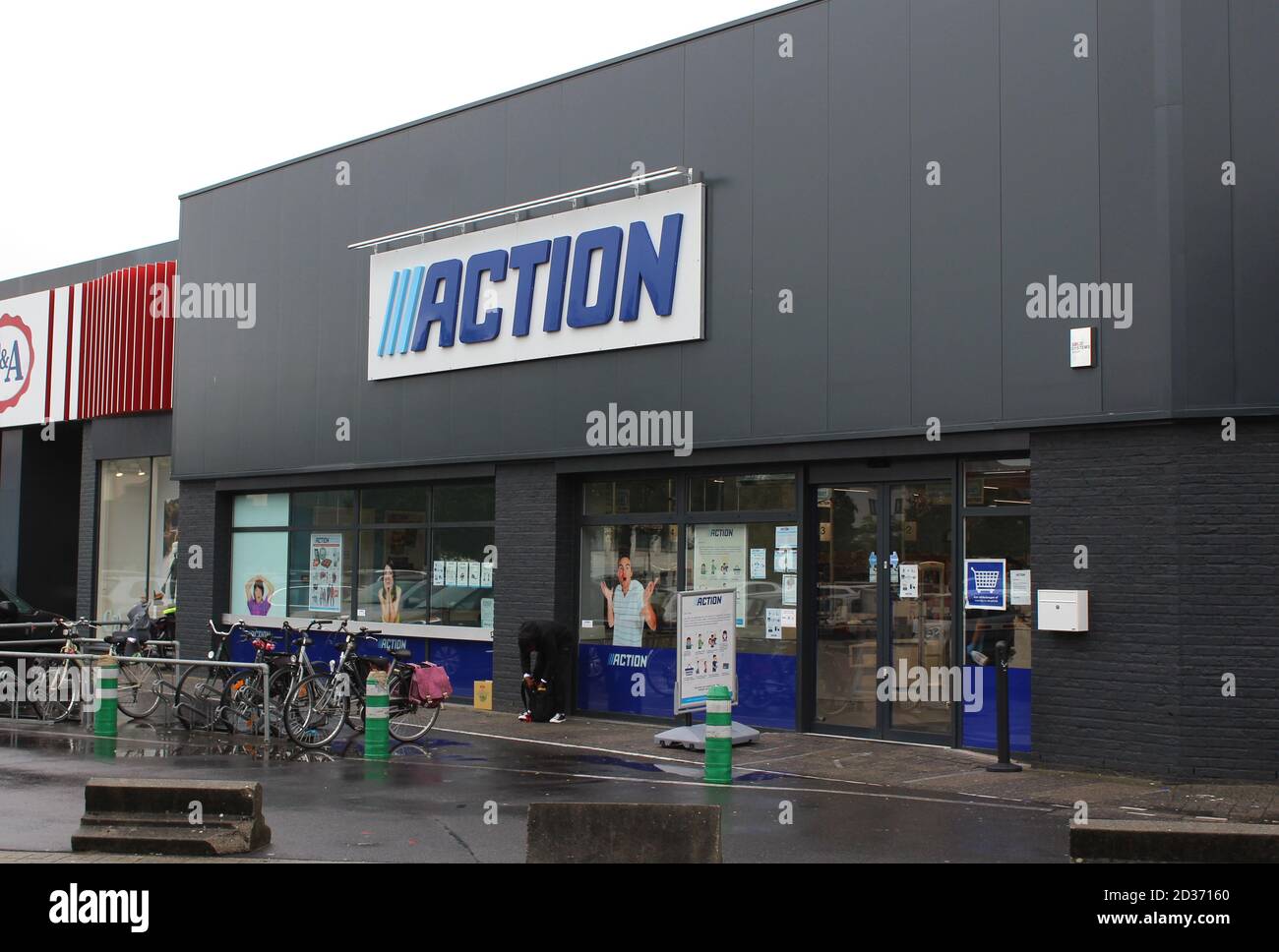 AALST, BELGIUM, 6 October 2020 Exterior view of an Action store in