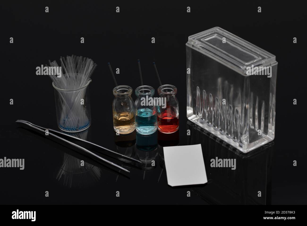 Thin layer chromatography equipments include jar, silica gel, capillary