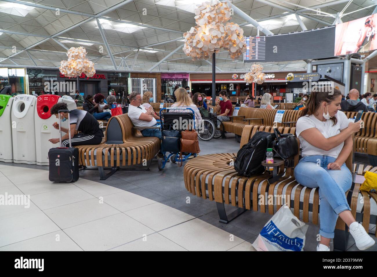 London Stansted Airport during the Covid Pandemic Stock Photo