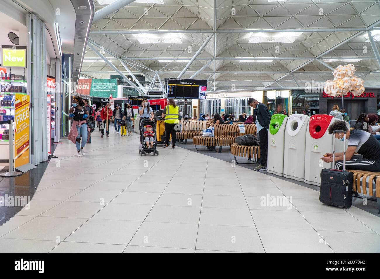 London Stansted Airport during the Covid Pandemic Stock Photo