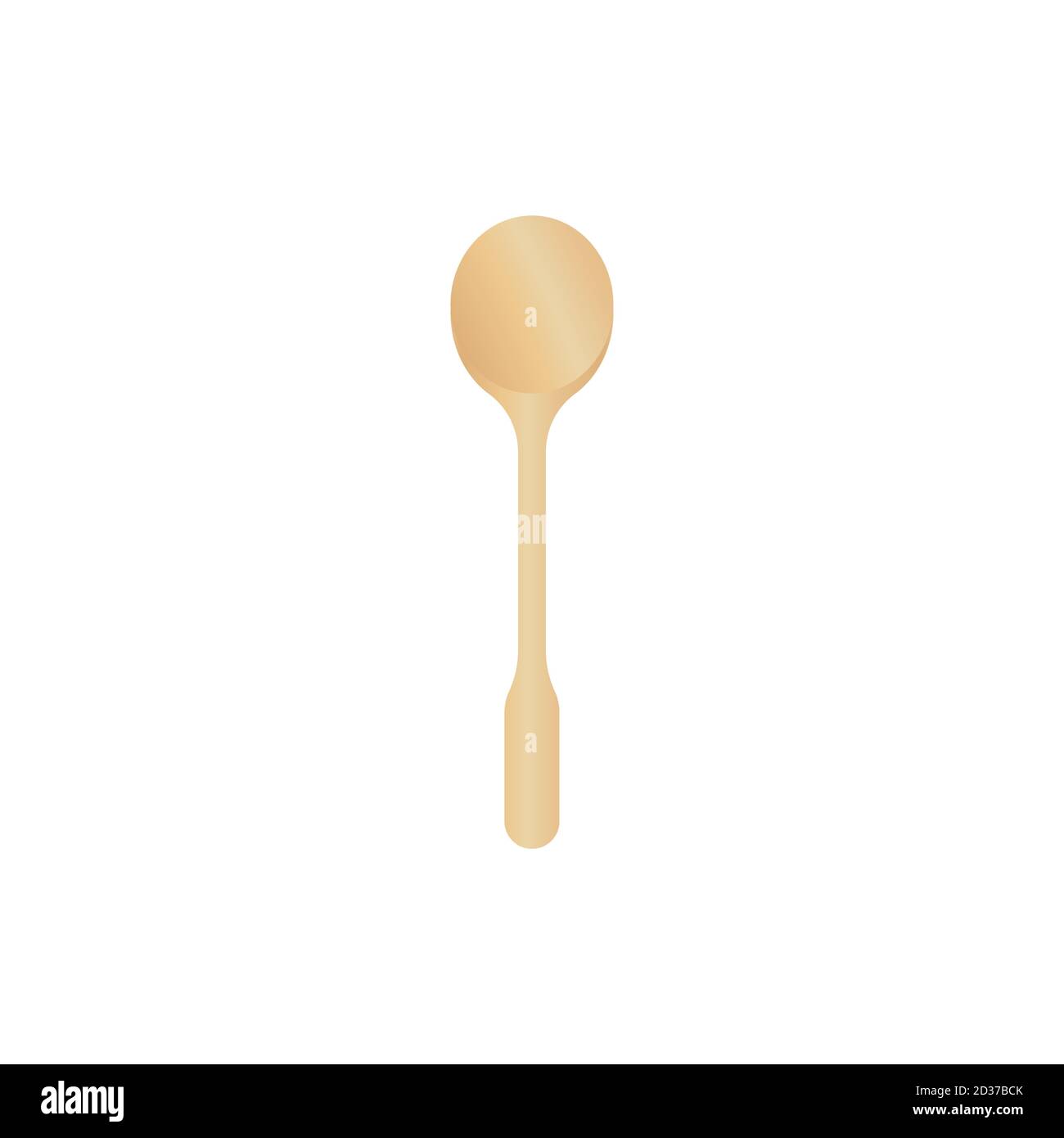 Download Wooden Spoon Vector Illustration Isoalted On White Background Suitable For Realistic 3d Mockup Natural Wood Material Tableware 20 35 Stock Vector Image Art Alamy