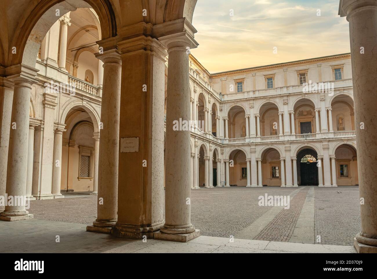 Palazzo Ducale von Modena, Emilia-Romagna, Italien. Stock Photo