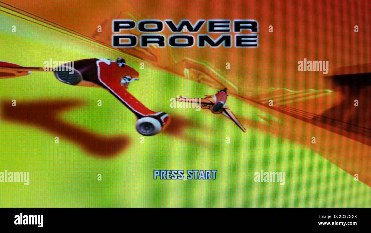 Power Drome - Sony Playstation 2 PS2 - Editorial use only Stock Photo ...