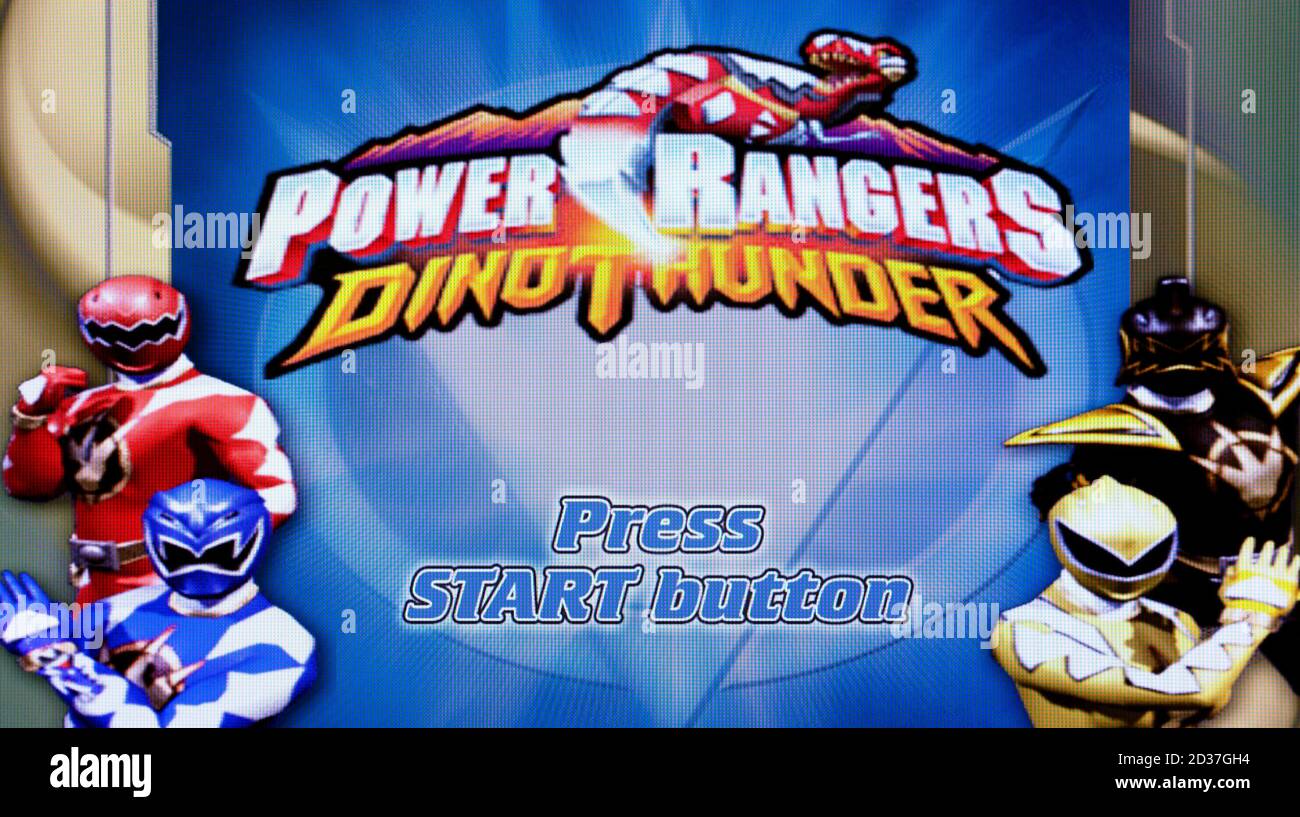 PlayStation Power Rangers Dino Thunder Games