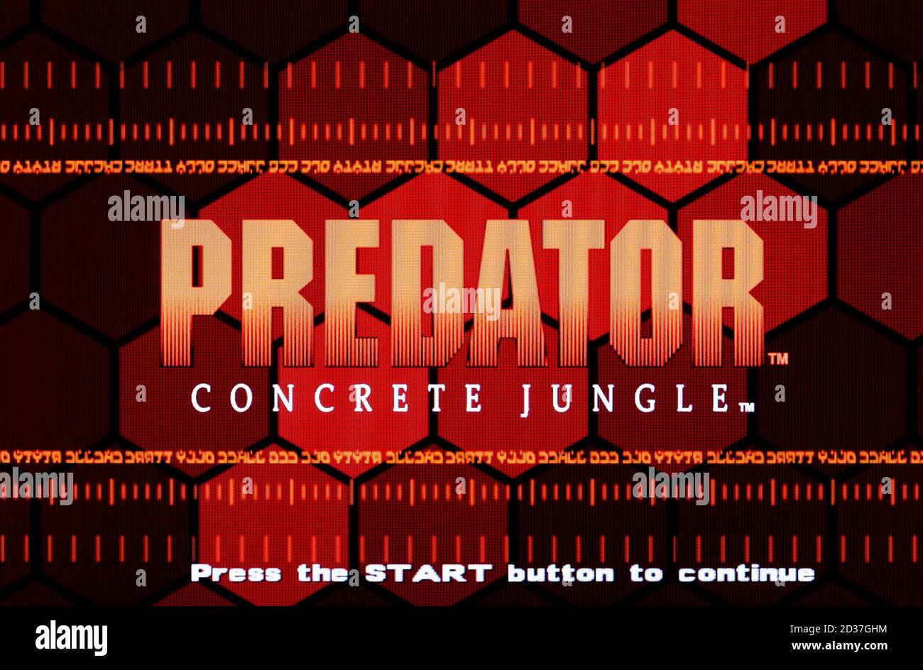 Predator - Concrete Jungle - Sony Playstation 2 PS2 - Editorial use only Stock Photo