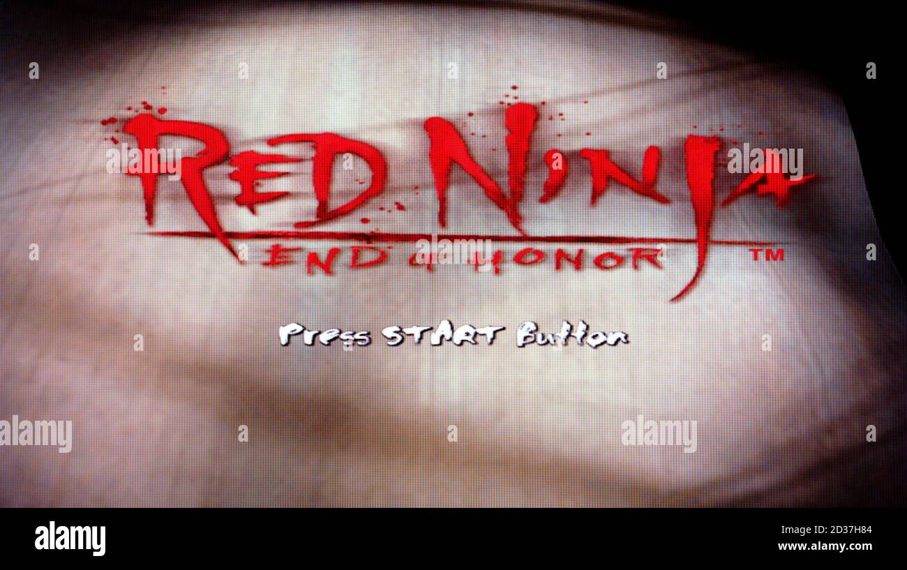 Red Ninja - End of Honor - Sony Playstation 2 PS2