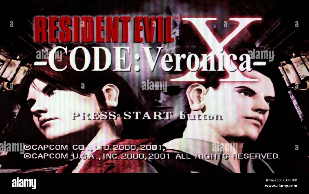 Resident Evil: Code Veronica X (2001) PS2 #1 - Żeberka z Claire