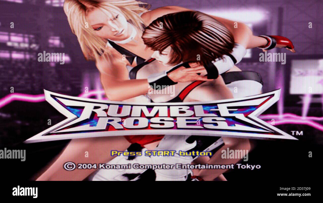 PS2 Rumble Roses Sony PlayStation 2 Video Game Import JAPAN