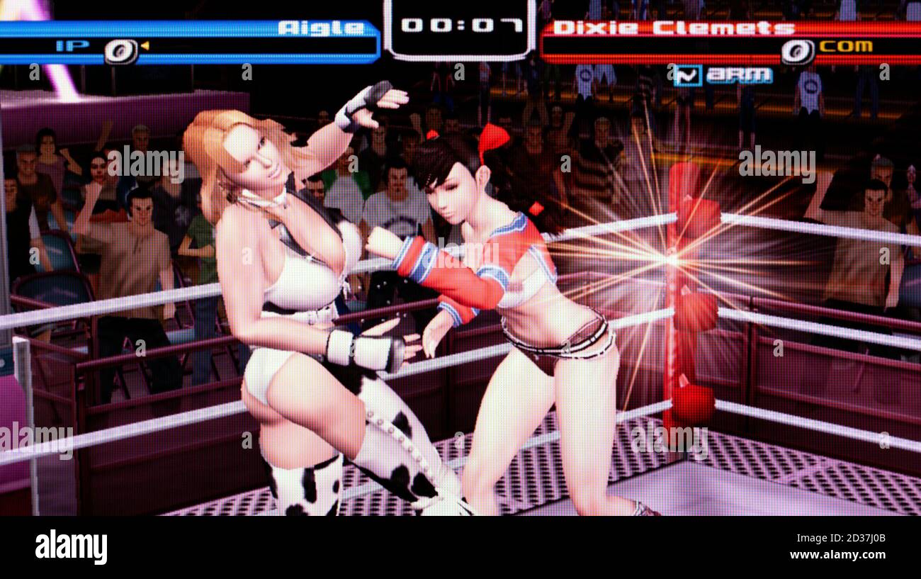 Rumble Roses Sony Playstation PS2 Editorial use only Stock Photo  Alamy