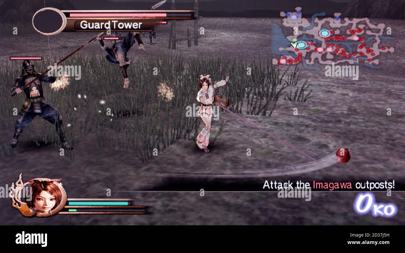 Salme Fancy kjole Reklame Samurai Warriors - Sony Playstation 2 PS2 - Editorial use only Stock Photo  - Alamy