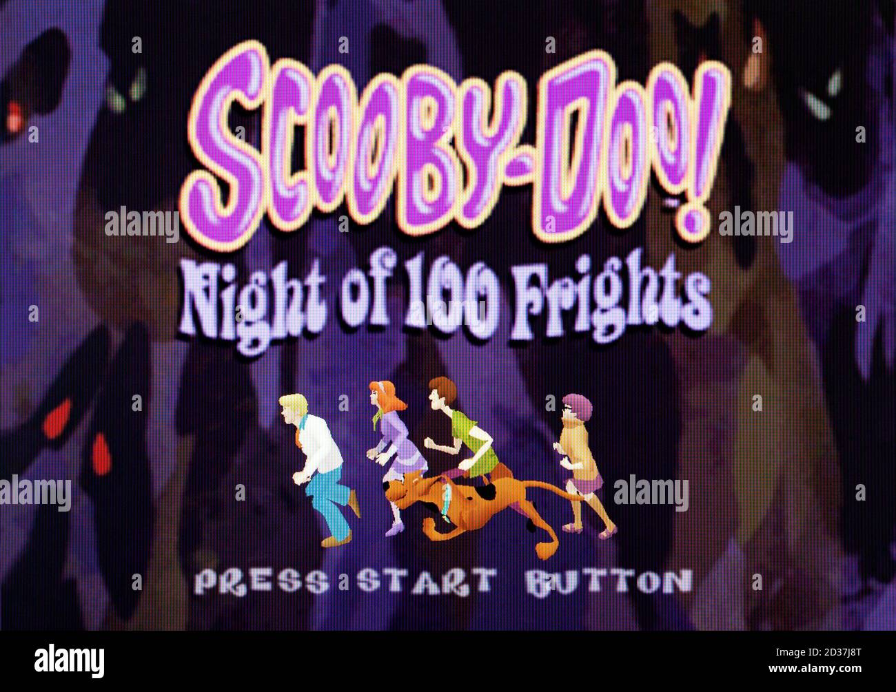 Scooby-Doo! - Night of 100 Frights - Sony Playstation 2 PS2 - Editorial use only Stock Photo