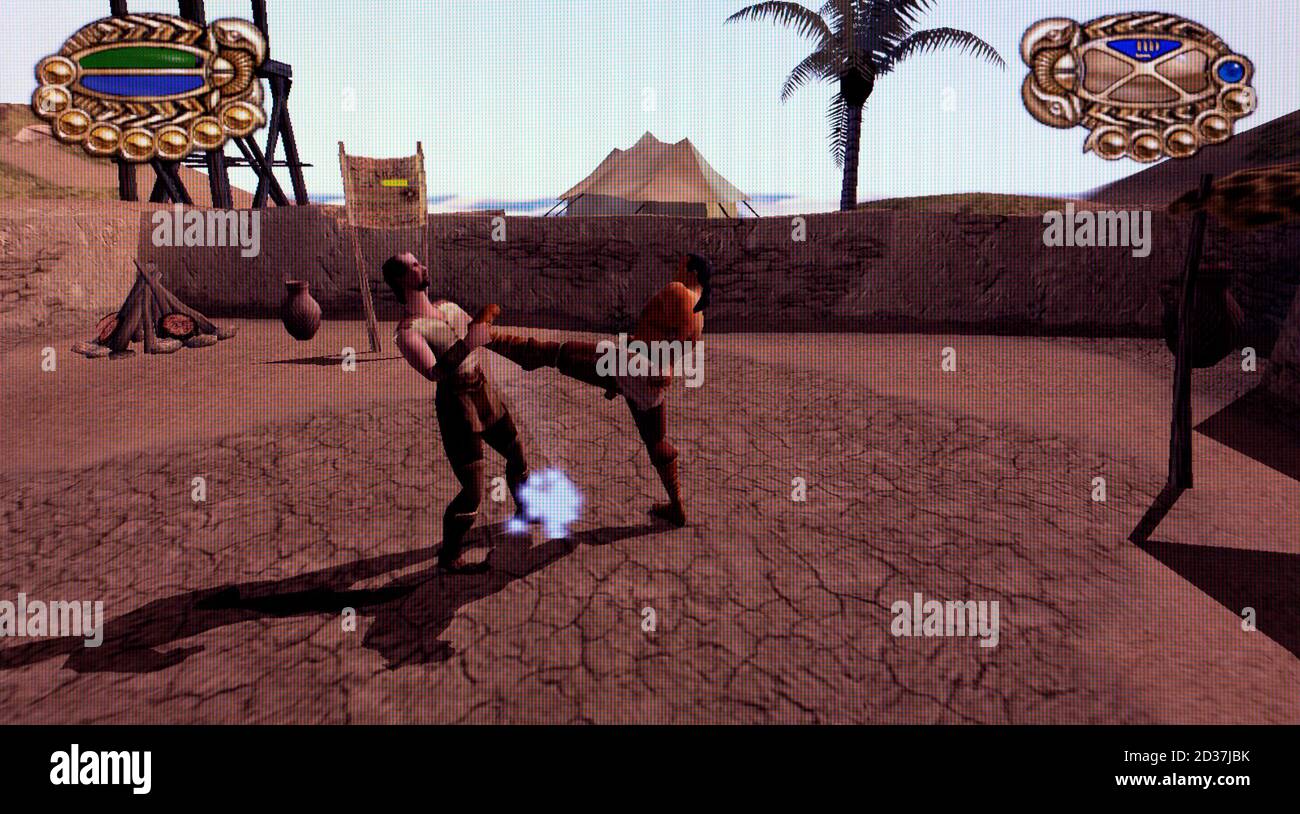 Scorpion King - Rise of the Akkadian - Sony Playstation 2 PS2 - Editorial use only Stock Photo