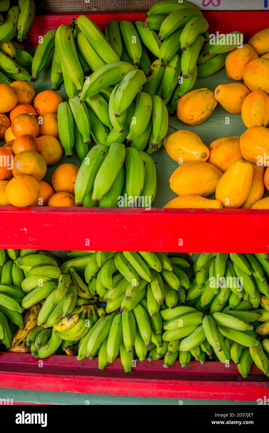 Fruit stand hanalei kauai hawaii hires stock photography and images