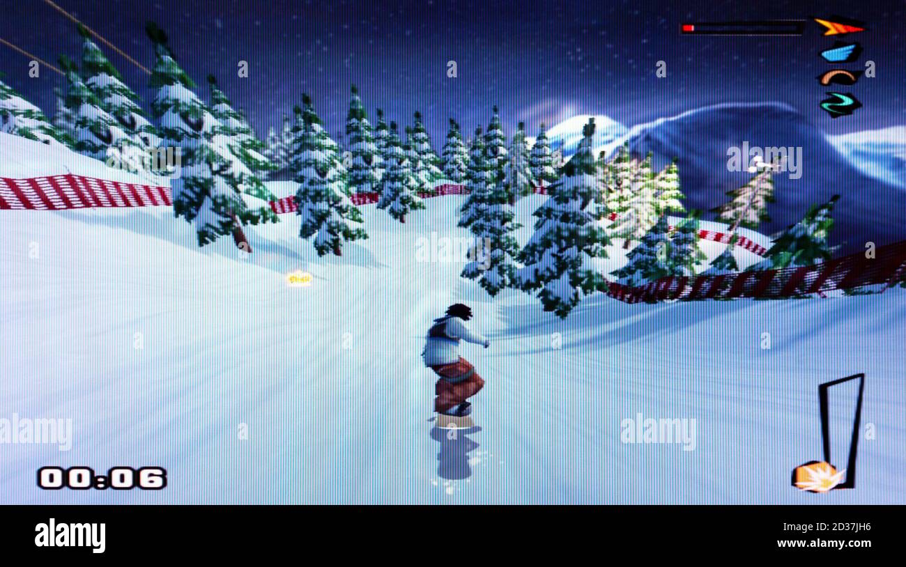 Shaun White Snowboarding Sony Playstation 2 PS2 Editorial use
