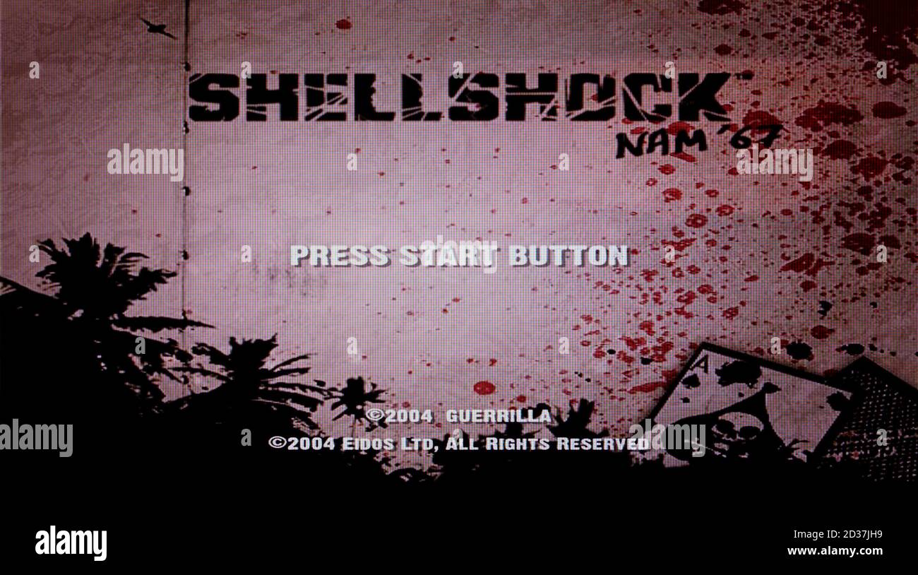 Shellshock - Nam '67 - Sony Playstation 2 PS2 - Editorial use only