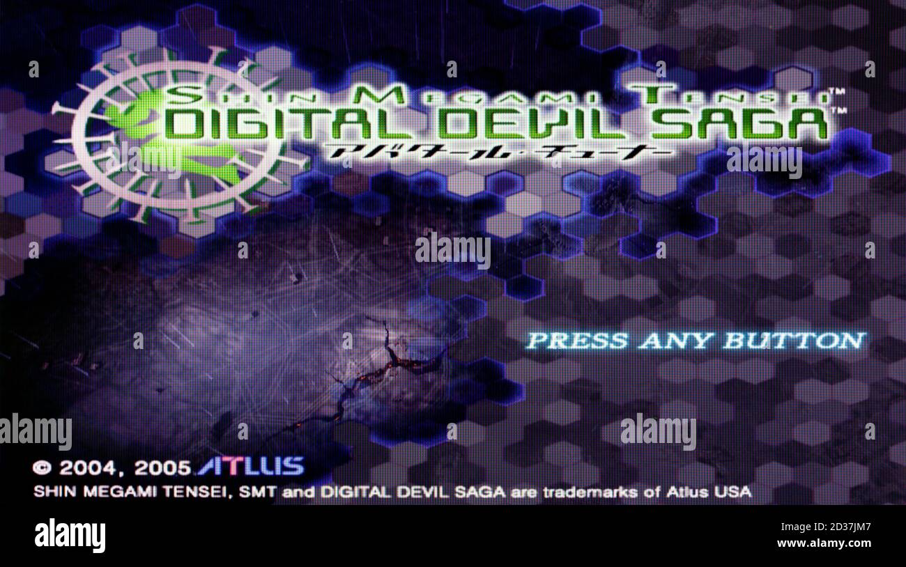 Shin megami tensei digital devil saga hires stock photography and images Alamy