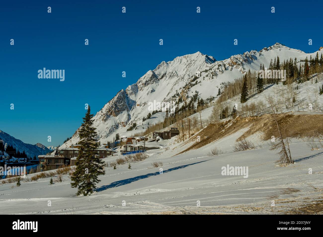 Alta Ski Resort near Salt Lake City in Utah, USA Stock Photo - Alamy
