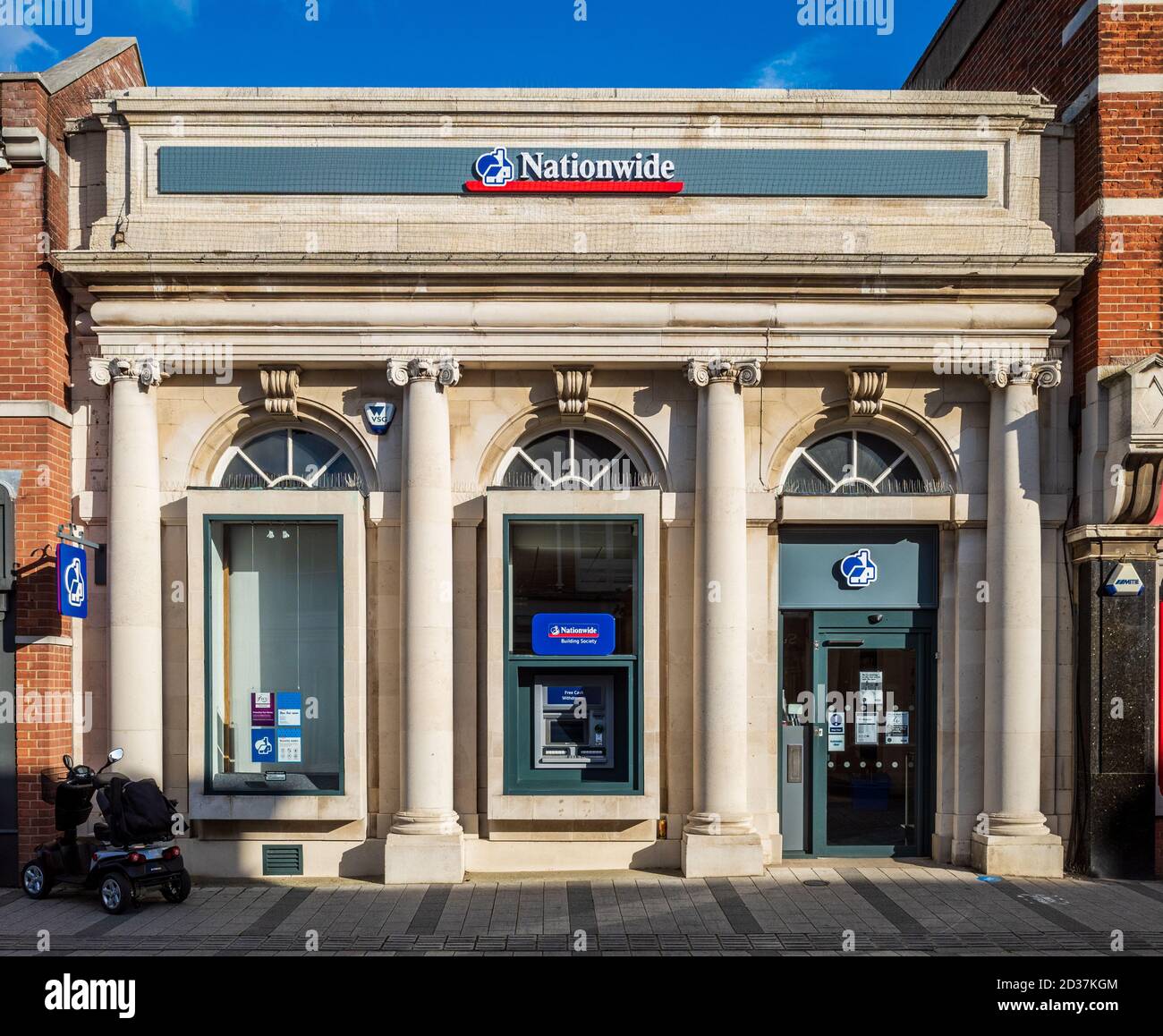 Nationwide Building Society Branch Office in Felixstowe, Suffolk, UK Stock Photo