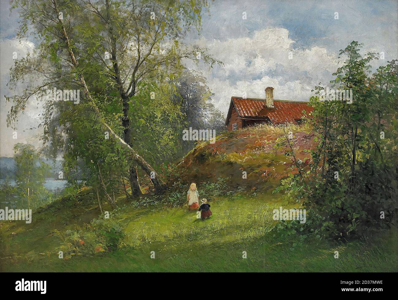 Йохан Северин Нильссон (1846-1918).художник