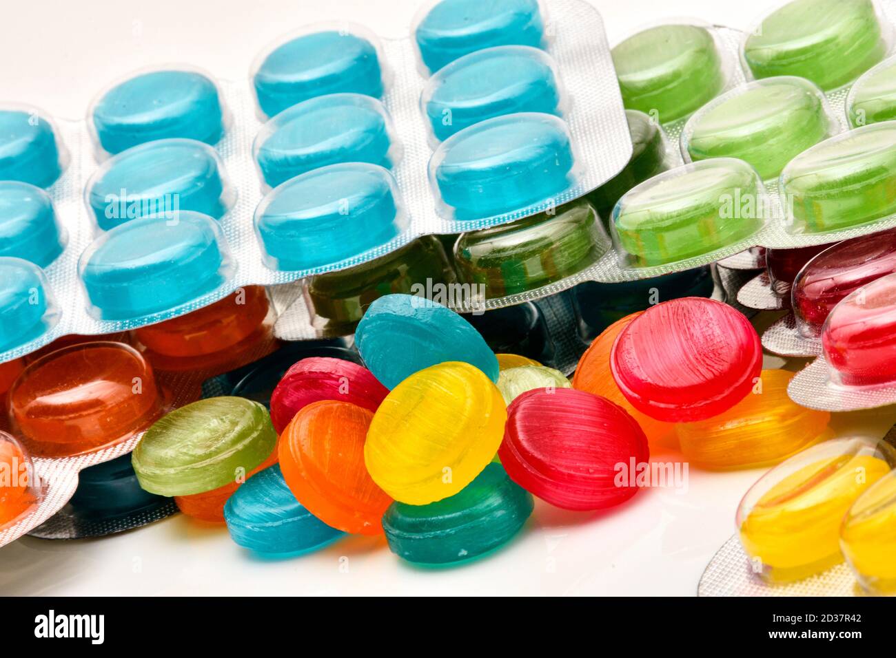 Medical lozenges for relief cough, sore throat and throat irritation