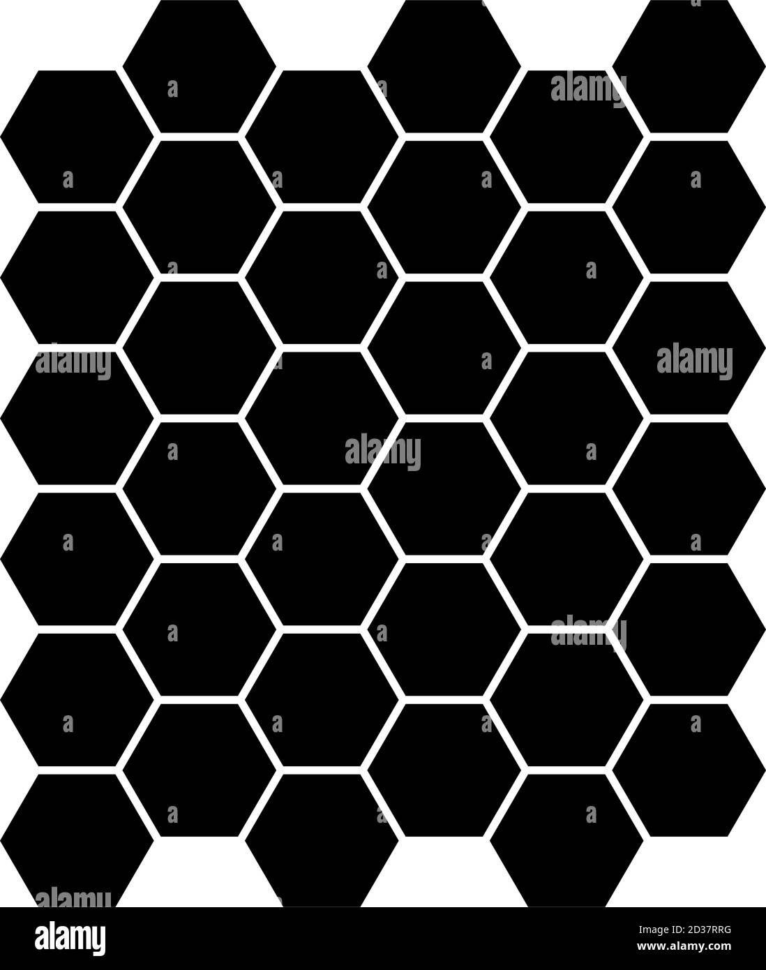 pattern of hexagon shapes in vector Stock Vector Image & Art