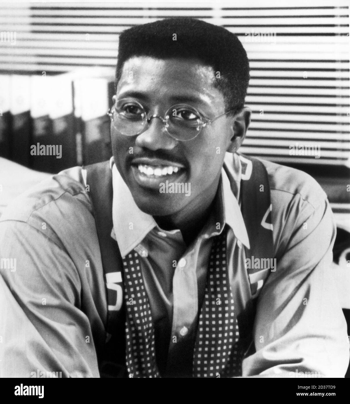 Wesley Snipes, Head and Shoulders Publicity Portrait for the Film, 'Jungle Fever', Universal Pictures, 1991 Stock Photo