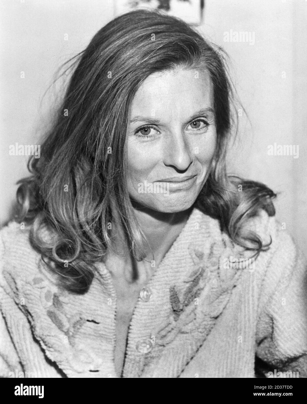 Cloris Leachman, Head and Shoulders Publicity Portrait for the Film, 'The Last Picture Show', Columbia Pictures, 1973, Film release 1971 Stock Photo