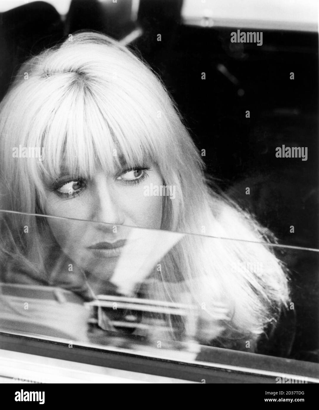 Suzanne Somers, Head and Shoulders Portrait, on-set of the Film, 'Nothing Personal', American International Pictures, 1980 Stock Photo