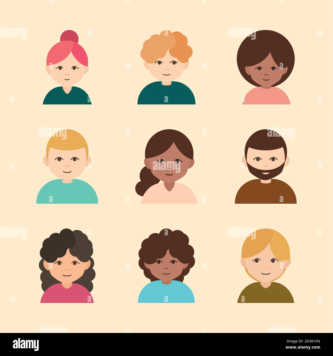 diverse people group cartoon characters flat icons set vector illustration Stock Vector Image & Art - Alamy diverse people group cartoon characters flat icons set vector illustration Stock Vector Image & Art - Alamy