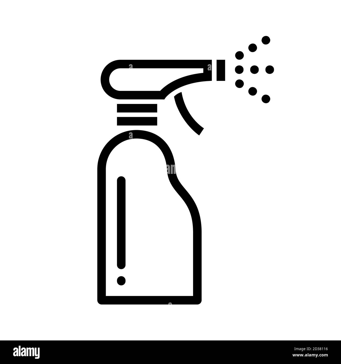 Antiseptic spray for disinfecting hands and surfaces. Prevention of